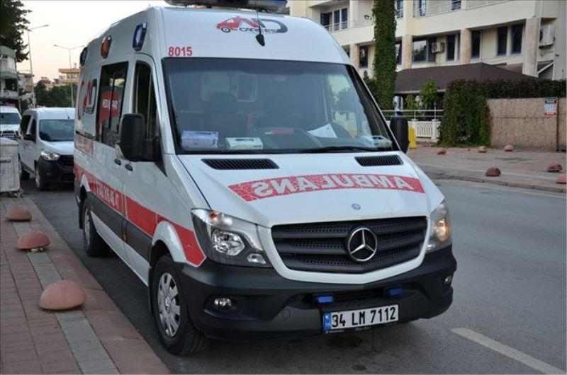 Antalya’da ambulans çalındı