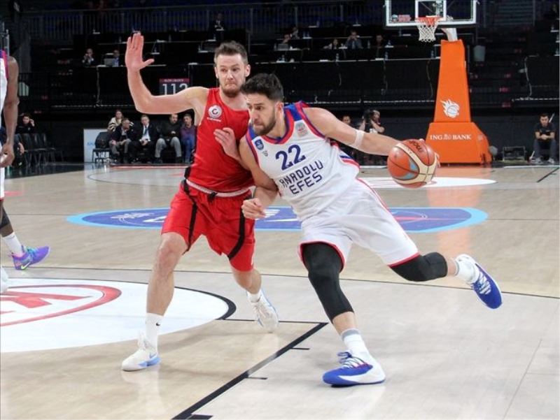 Anadolu Efes: 88 - Gaziantep Basketbol: 81 