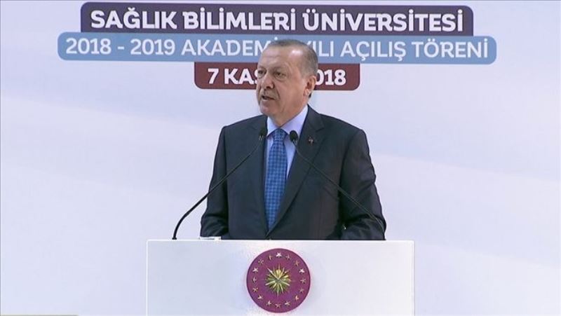 Erdoğan’dan sağlıkta ’yerlilik ve millilik’ vurgusu
