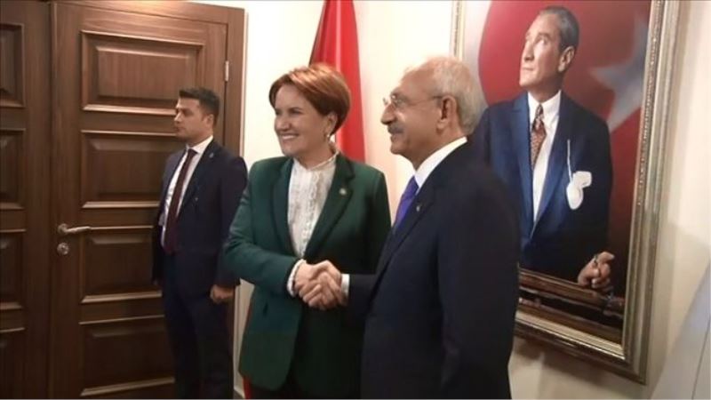Kılıçdaroğlu - Akşener görüşmesi saat 20.00’de