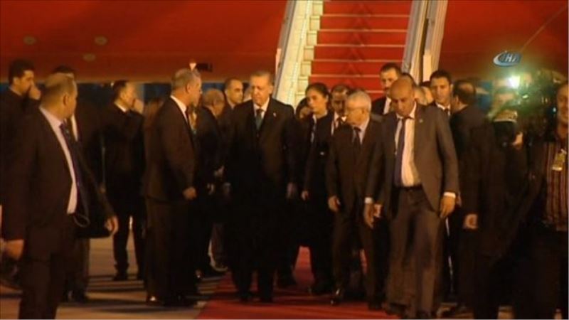 Cumhurbaşkanı Erdoğan, Cezayir’de 