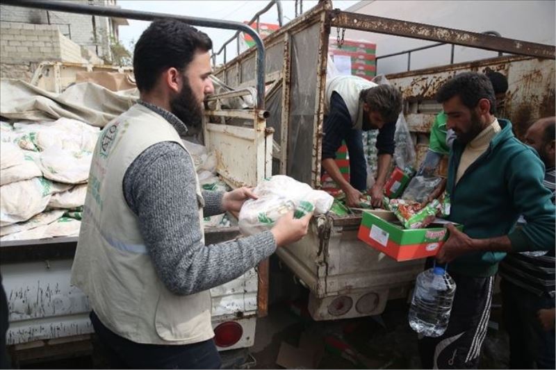 İHH İnsani Yardım Vakfı Afrin’de 