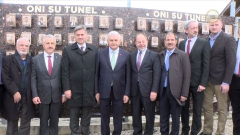 Başbakan Yıldırım, Umut Tüneli’ni ziyaret etti 
