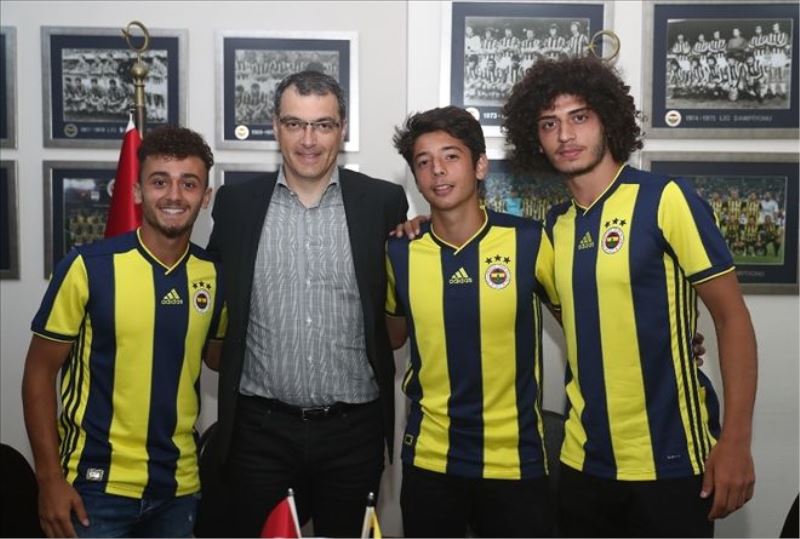 Fenerbahçe’ye altyapıdan 3 transfer