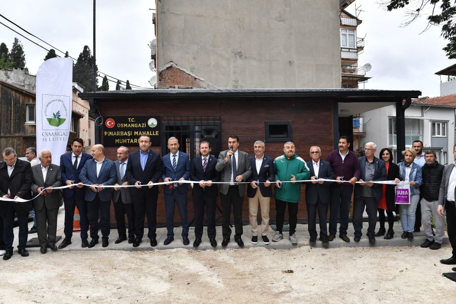 Pınarbaşı’na yeni muhtarlık binası