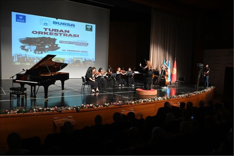 Bursa´da Turan Orkestrası ile Türk dünyası ezgileri