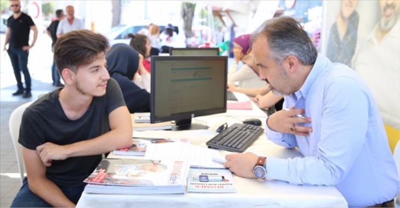 Başkan Aktaş´tan öğrencilere tercih desteği