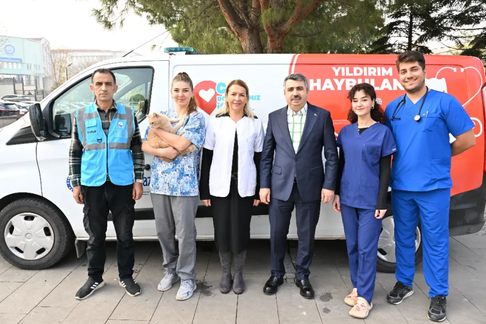 YILDIRIM’DA ‘CAN DOSTU’ AMBULANS  -YILDIRIM BELEDİYESİ