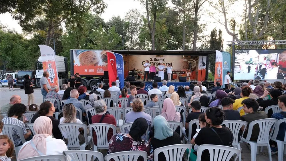 Bursa Gastronomi Tırında İnegöl Lezzetleri Tanıtıldı