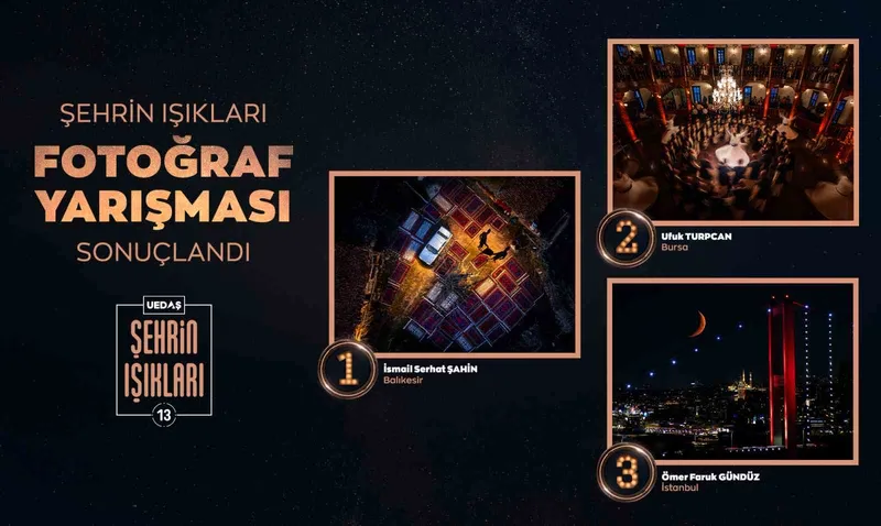 Uluslararası Şehrin Işıkları Fotoğraf Yarışması’nda kazananlar açıklandı
