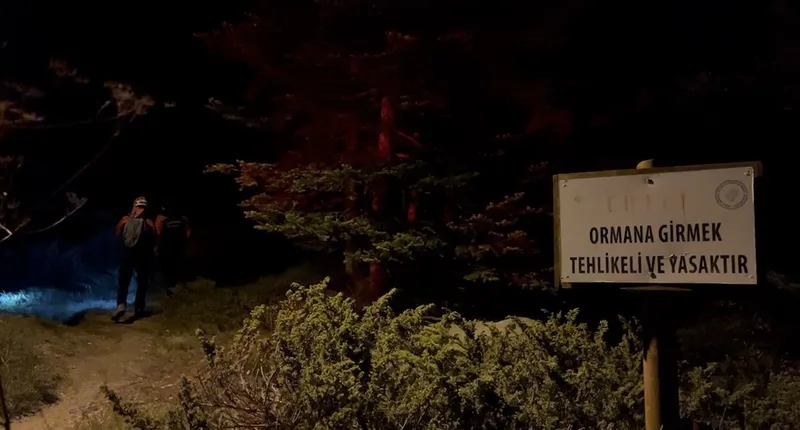 X-ray cihazına yakalanmamak için Uludağ’dan yürüyerek aşağı inmek isteyen 2 arkadaş kayboldu
