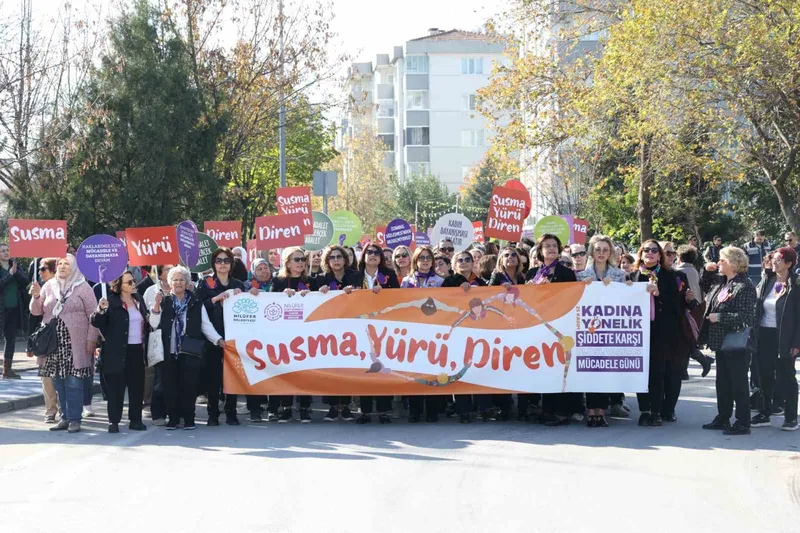 Nilüfer’de kadınlardan şiddete karşı ortak ses: 