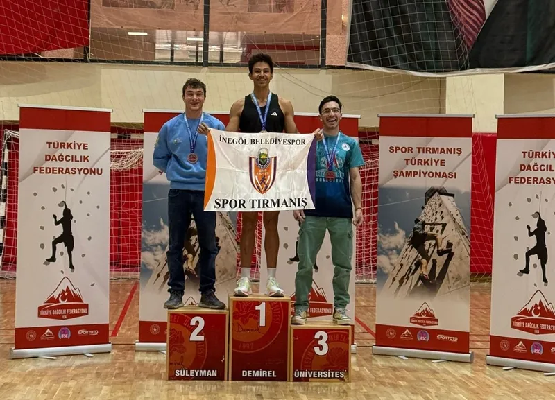 İnegöl Belediyesporlu sporcu Türkiye Şampiyonu oldu
