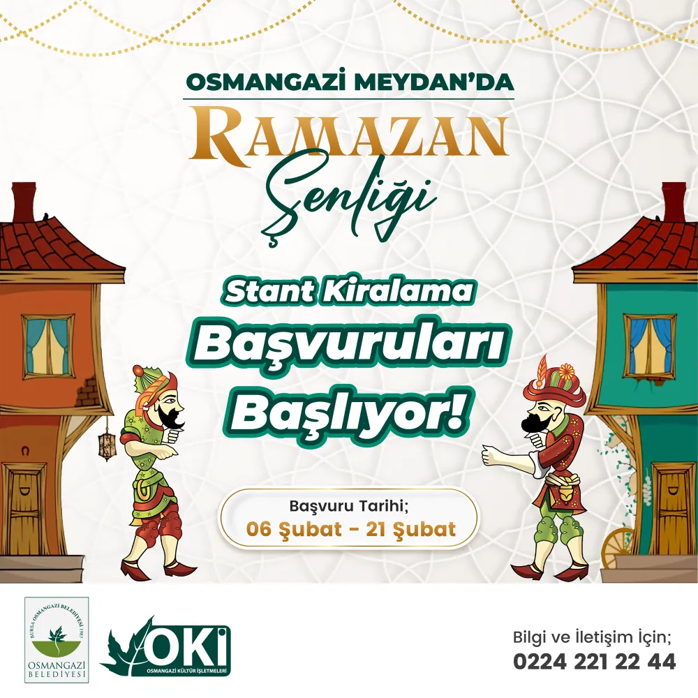 Osmangazi Belediyesi Ramazan Şenliği düzenleyecek