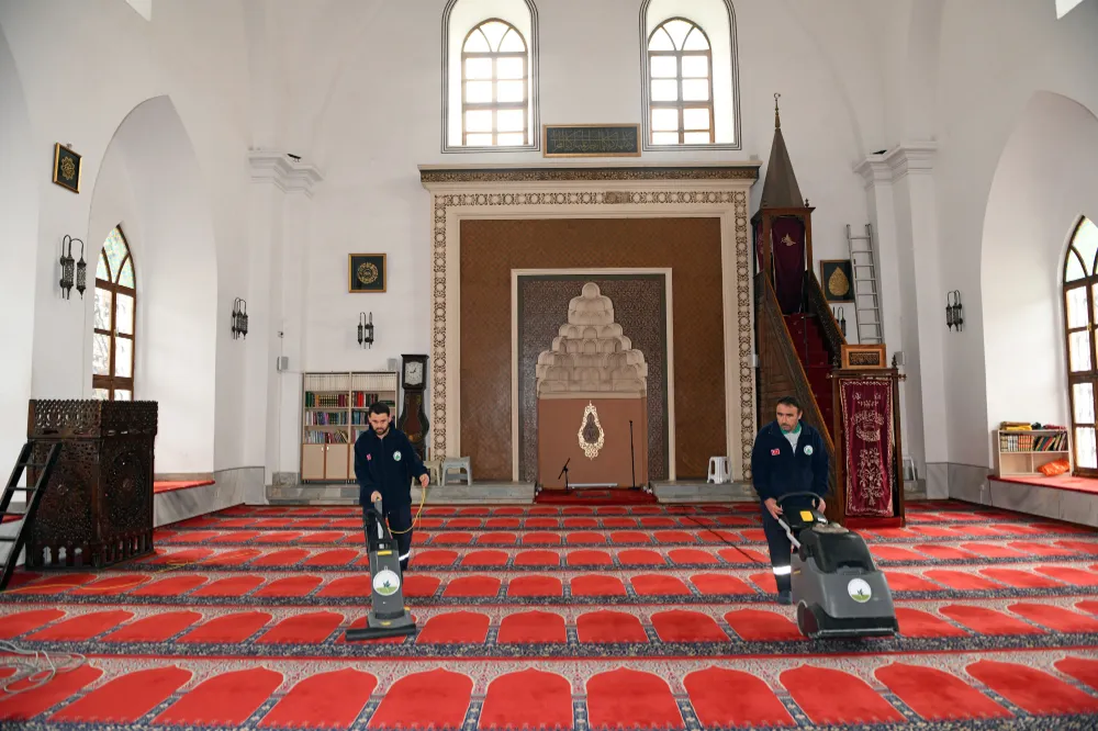 Osmangazi’deki camiler Ramazan’a hazır 