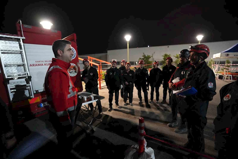 Kartal Belediyesi Arama Kurtarma Ekibi, ‘Ağır Seviye Akreditasyon’ sınavını başarıyla geçti
