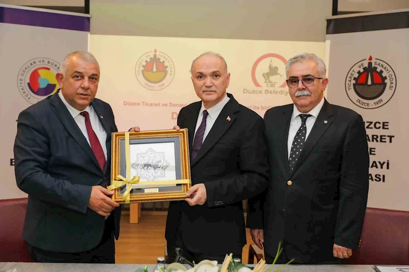 Başkan Özlü iş dünyası temsilcileriyle bir araya geldi
