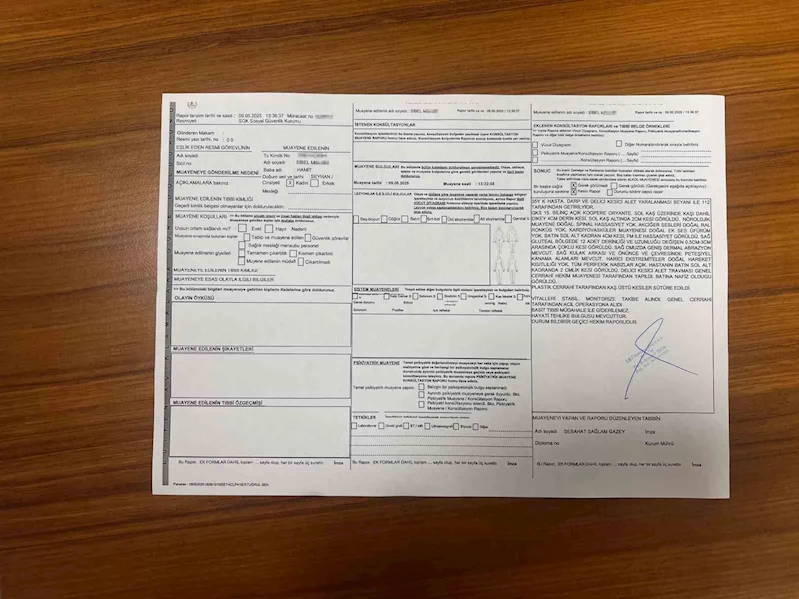 Beşiktaş’ta iş görüşmesine giden kadına boks hocasından bıçaklı ve yumruklu saldırı
