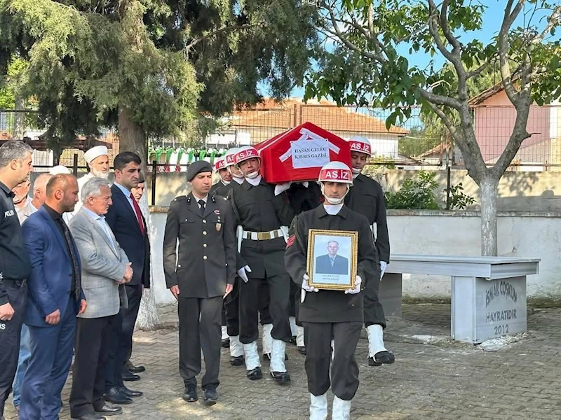 Kıbrıs Gazisi Hasan Geleç son yolculuğuna uğurlandı
