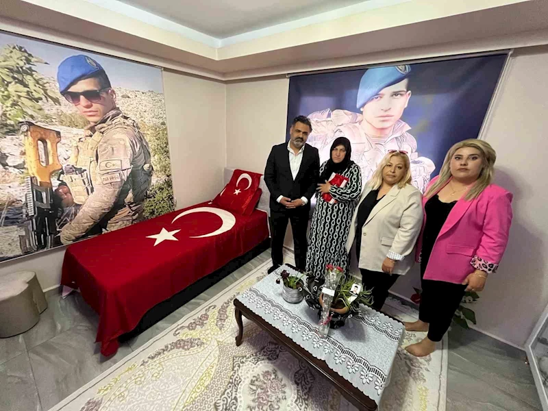 Anneler Günü’nde şehit annelerine anlamlı ziyaret
