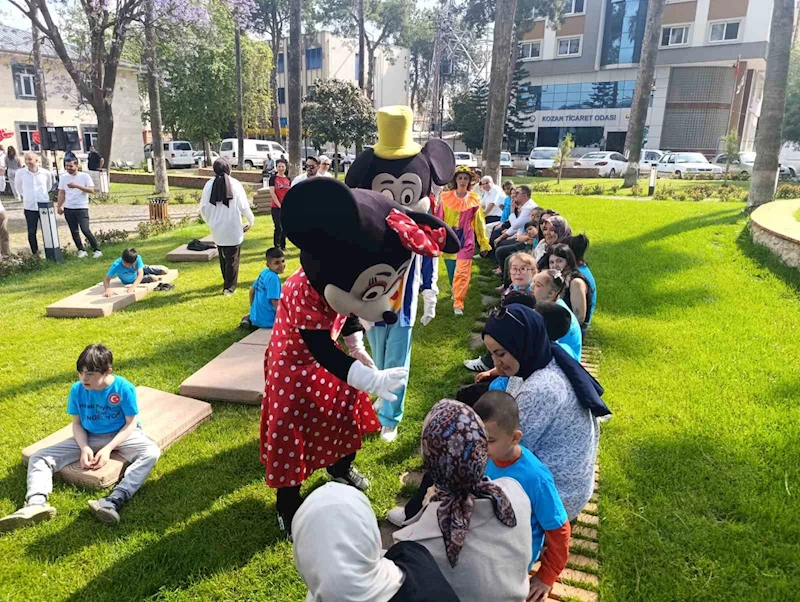 Kozan’da özel çocuklar neşeli anlar yaşadı
