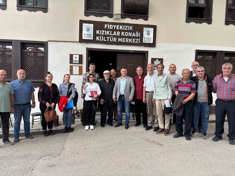 Bursa Büyükşehir’den kestane üreticilerine destek
