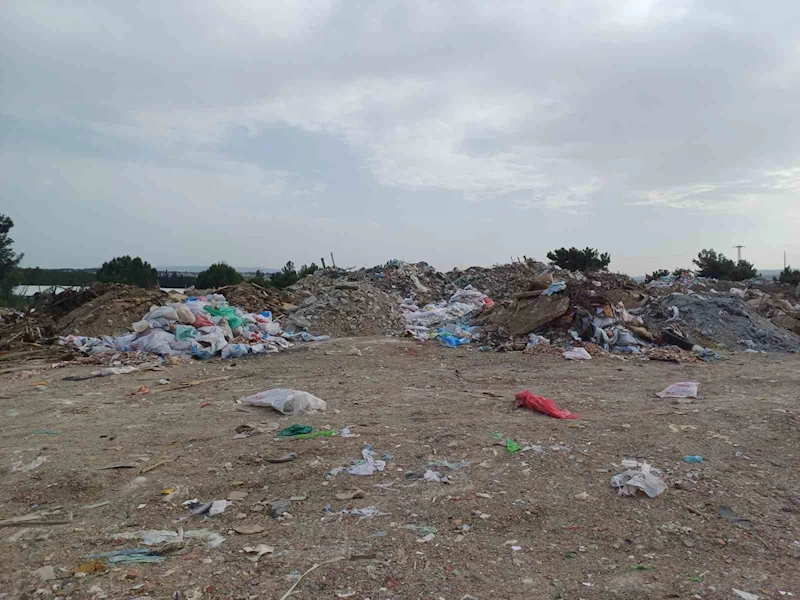 Açık alana atık döken belediyeye 1,8 milyon lira ceza
