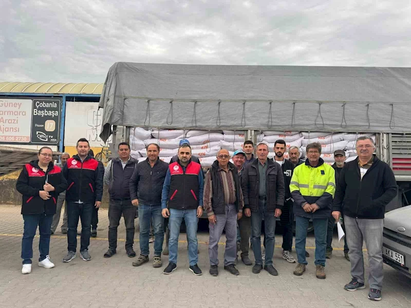 Gönen’de çeltik üreticilerine hibe destekli tohum dağıtımı yapıldı
