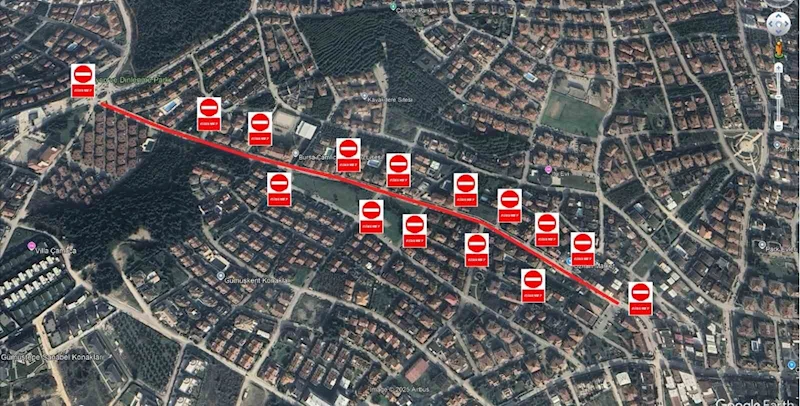Bursa’da trafik düzenlemesi
