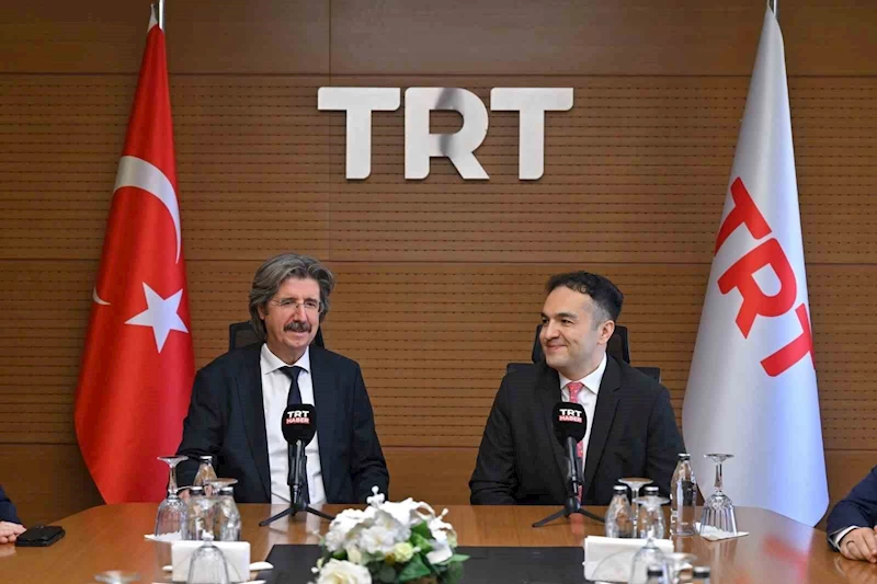 Rektör Yılmaz, TRT Yönetim Kurulu Başkanlığı görevine başladı
