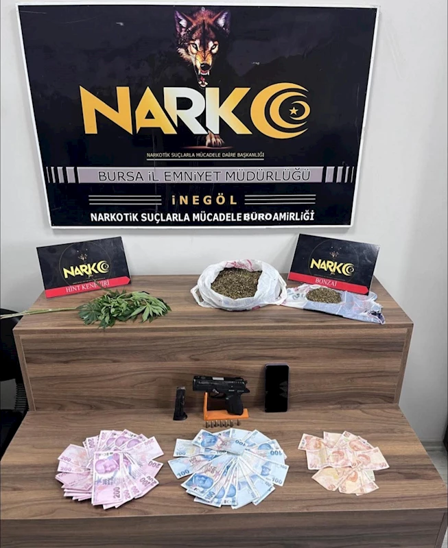 Uyuşturucu taciri kıskıvrak yakalandı
