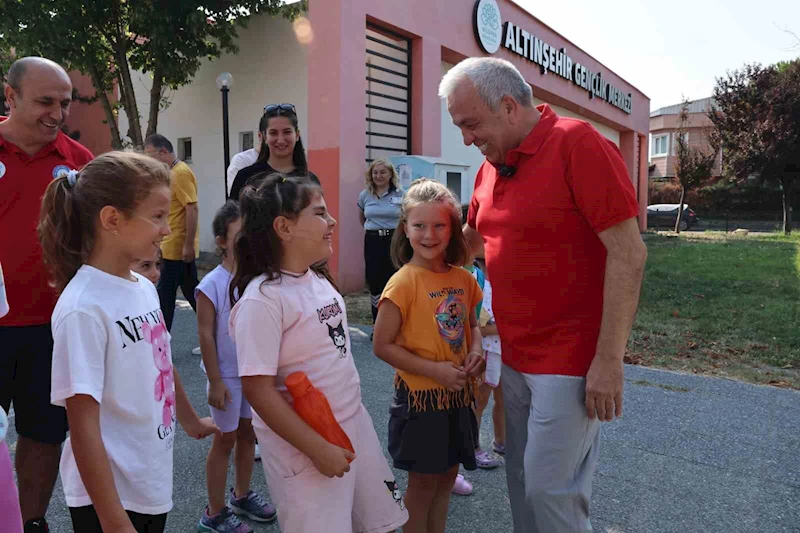 Nilüfer’de çocuklara spor sevgisi aşılanıyor
